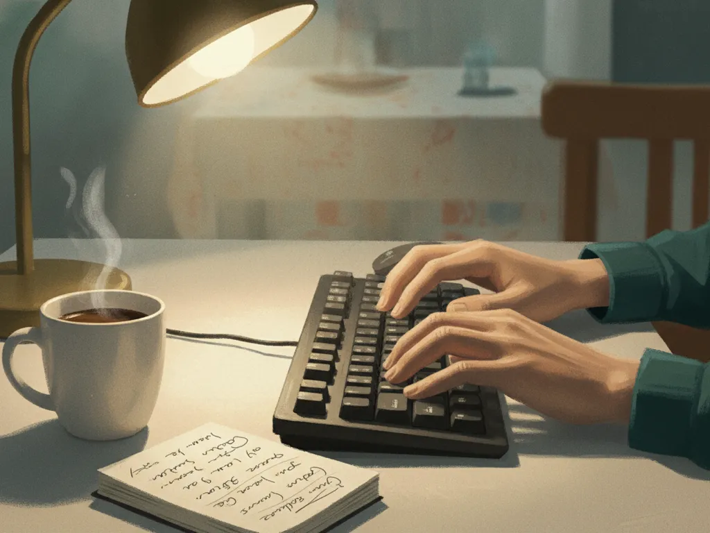 Las primeras contribuciones — manos en el teclado